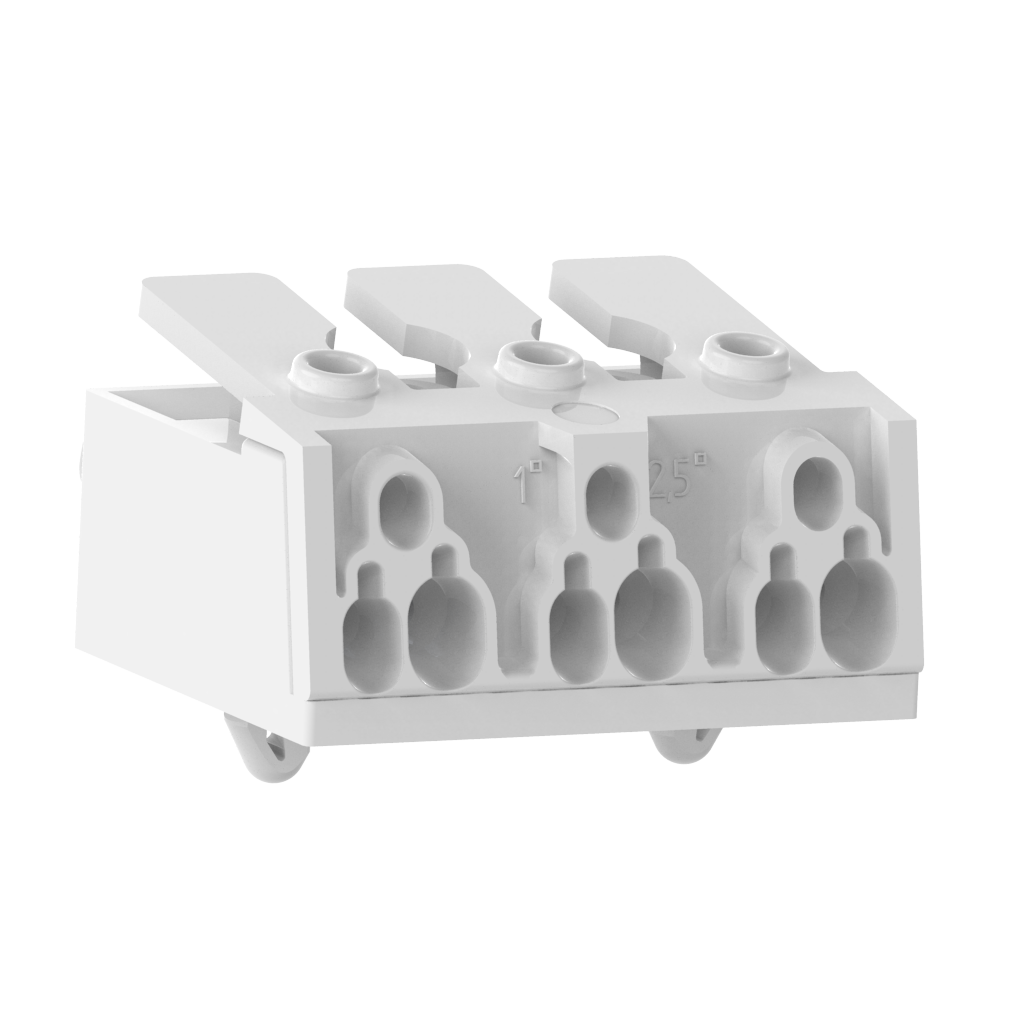 Terminal block 3 poles