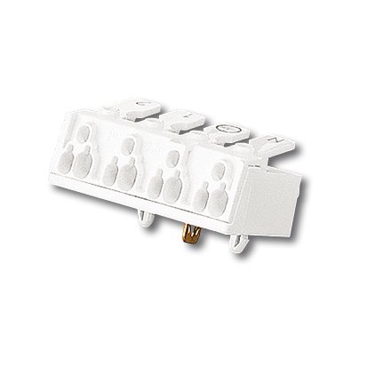 Terminal block 4 poles