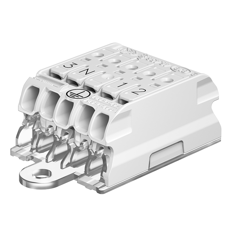 Compact Rast5 Screw Fix 3-N-ES-1-2 ES terminal block